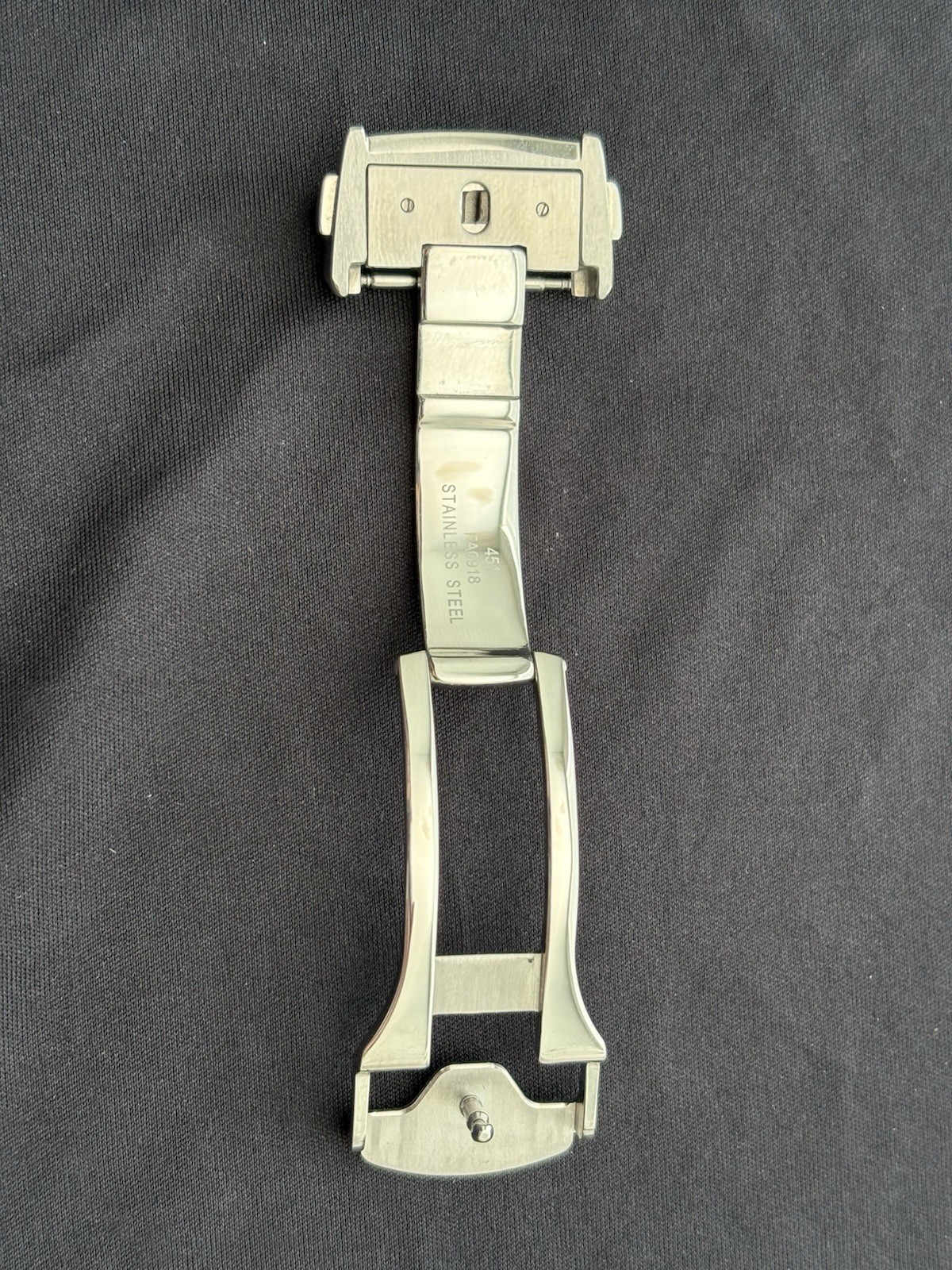 Original Hamilton deployant 18mm Stainless Steel Clasp Buckle