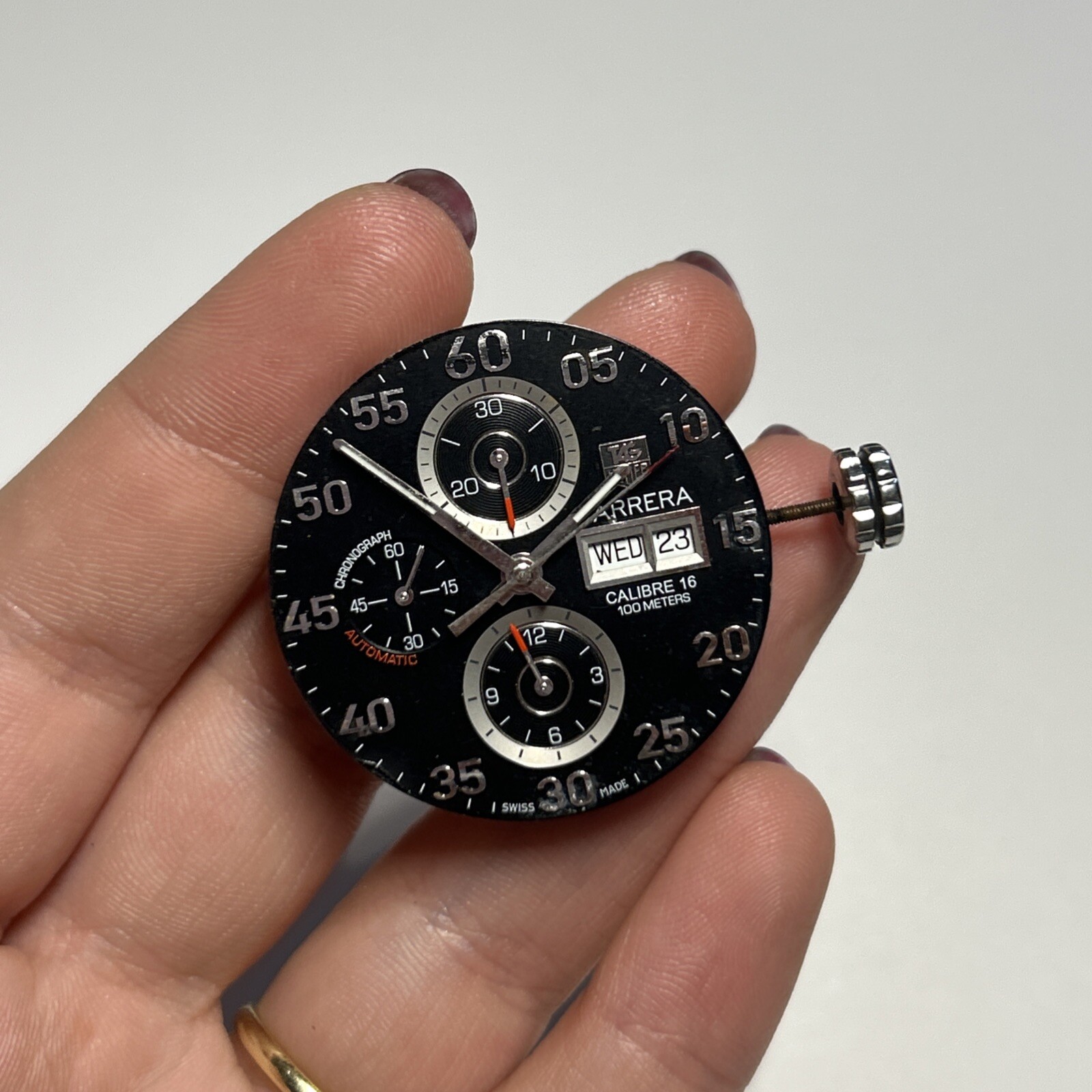 TAG HEUER Carrera Chronograph Calibre 16 Movt Cal 7750 Calendar D+D Swiss automa