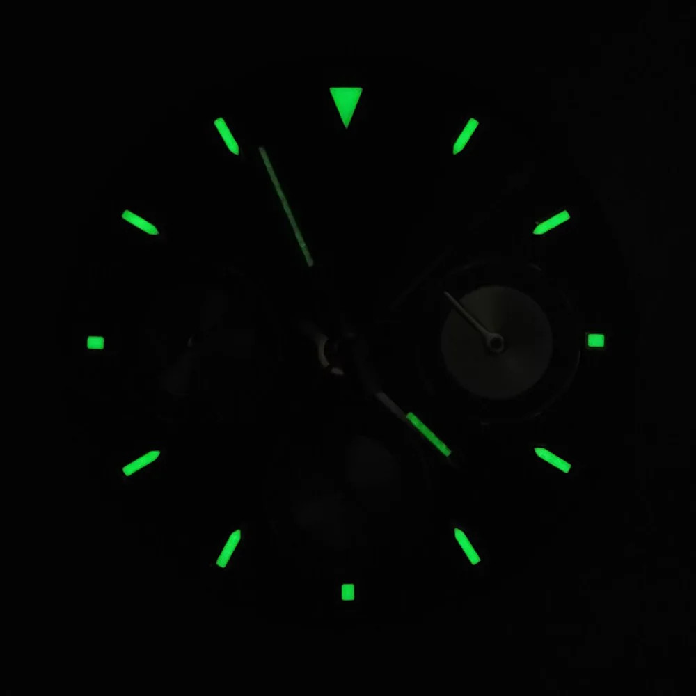 Enamel Blue Dial with Gold Index For VK63 Movement Replacement Parts