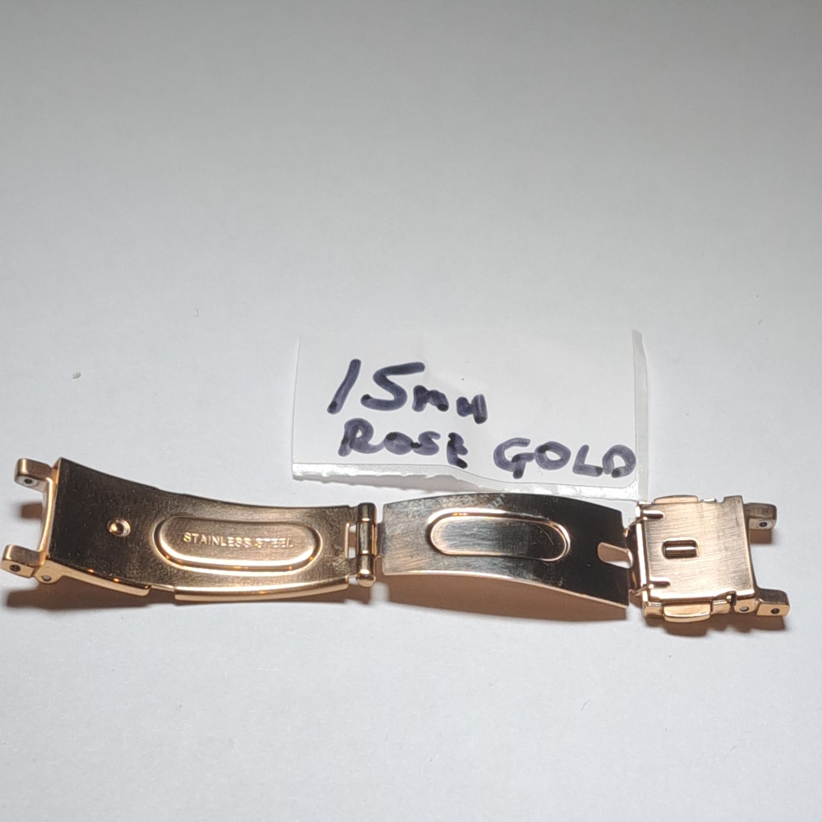 PULSAR GENUINE CATCH 15MM /10MM STAINLESS STEEL ROSE GOLD PLATED