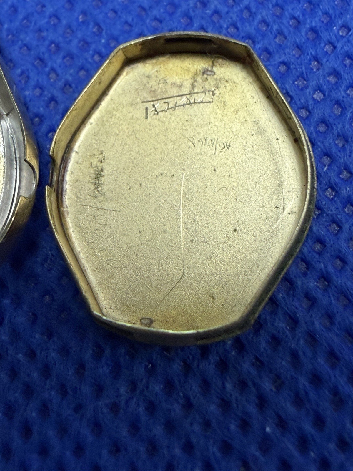 VINTAGE RARE BULOVA M1 LADIES 10K TWO TONES GOLD FILLED WRIST WATCH CASE ONLY