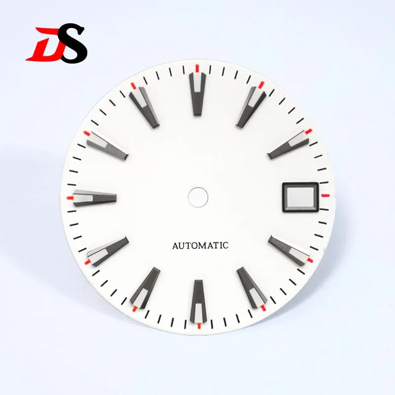 DS Matte 28.5mm Sunburst Dial BGW9 Orange-Index NH35 SKX007/009 Can Custom Logo