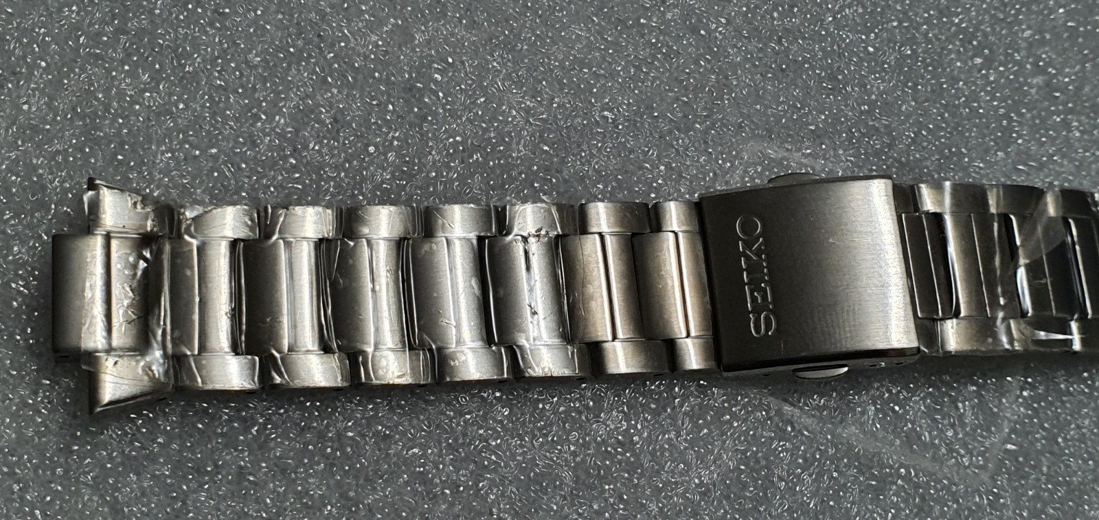 Seiko Chronograph 7T92-0FW0 Stainless Steel Bracelet 34E4-Z.I Genuine