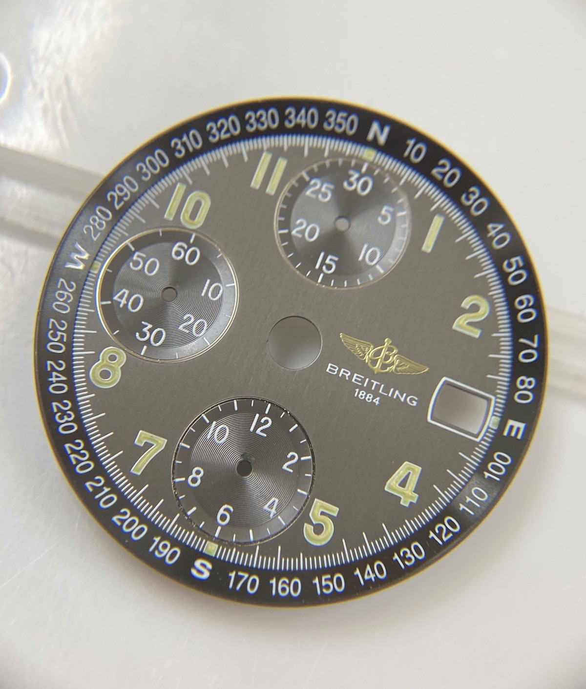Original Breitling Chronomat Longitude GMT A20048 Cal. Valjoux 7750 Tabacco Dial