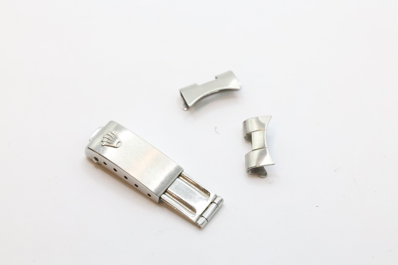 Authentic Rolex Ladies 8.5mm Clasp & 366 End Links Stainless Steel #153