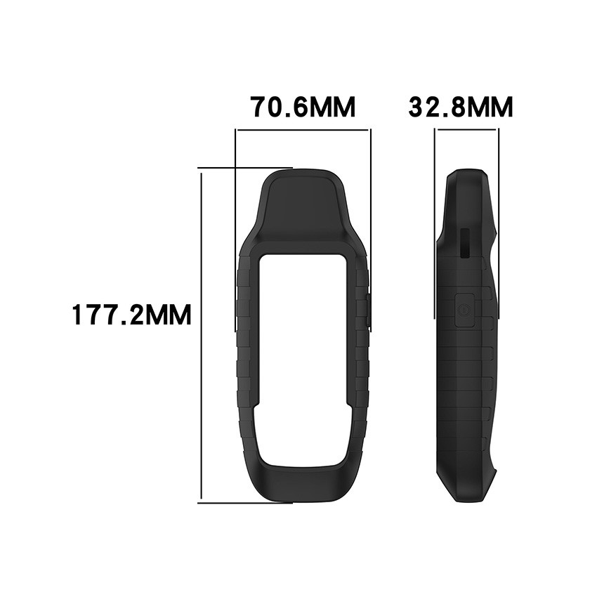 Silicone Skin Protective Case Sleeve Cover for Garmin GPSMAP 79S/GPSMAP 79SC