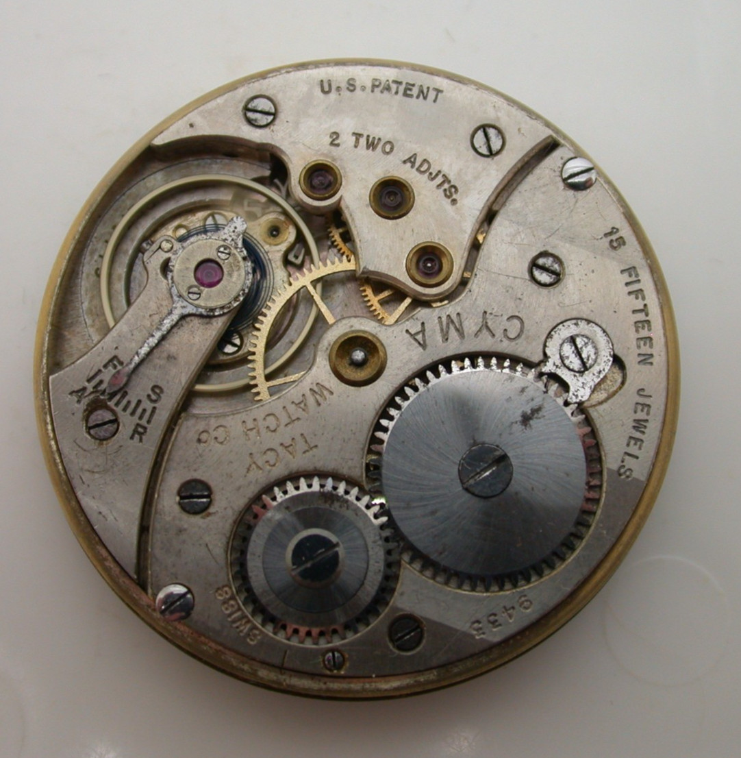 CYMA 17 LIGNE POCKET WATCH MOVEMENT – 37MR28
