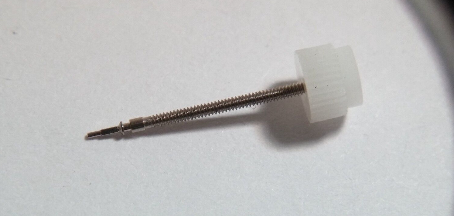ETA E01.001 401 winding stem for watch repair, original tap 10 (0.90mm thread)