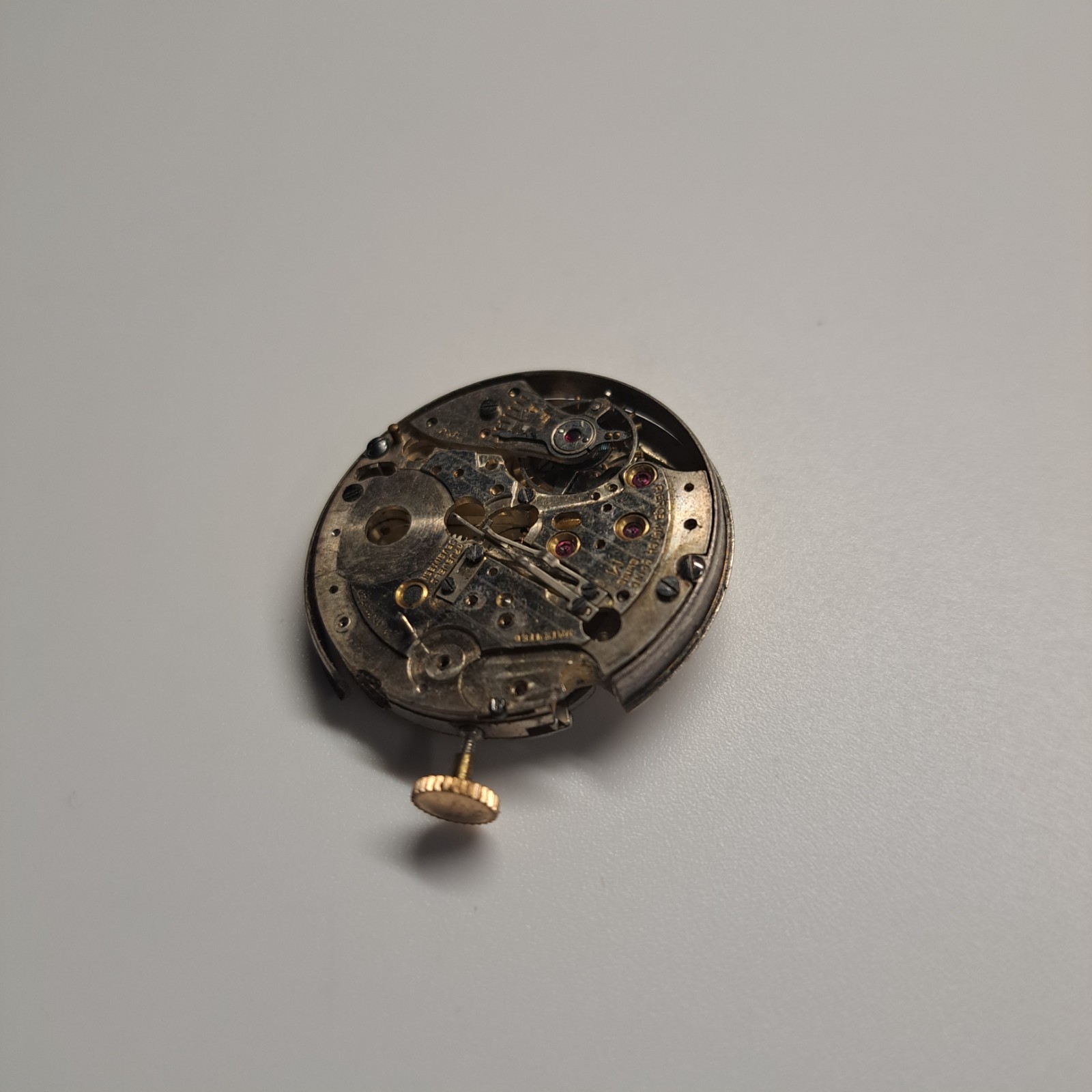 1940 MOUVEMENT Mechanical Watch Pierce 134 Incomplete For Parts