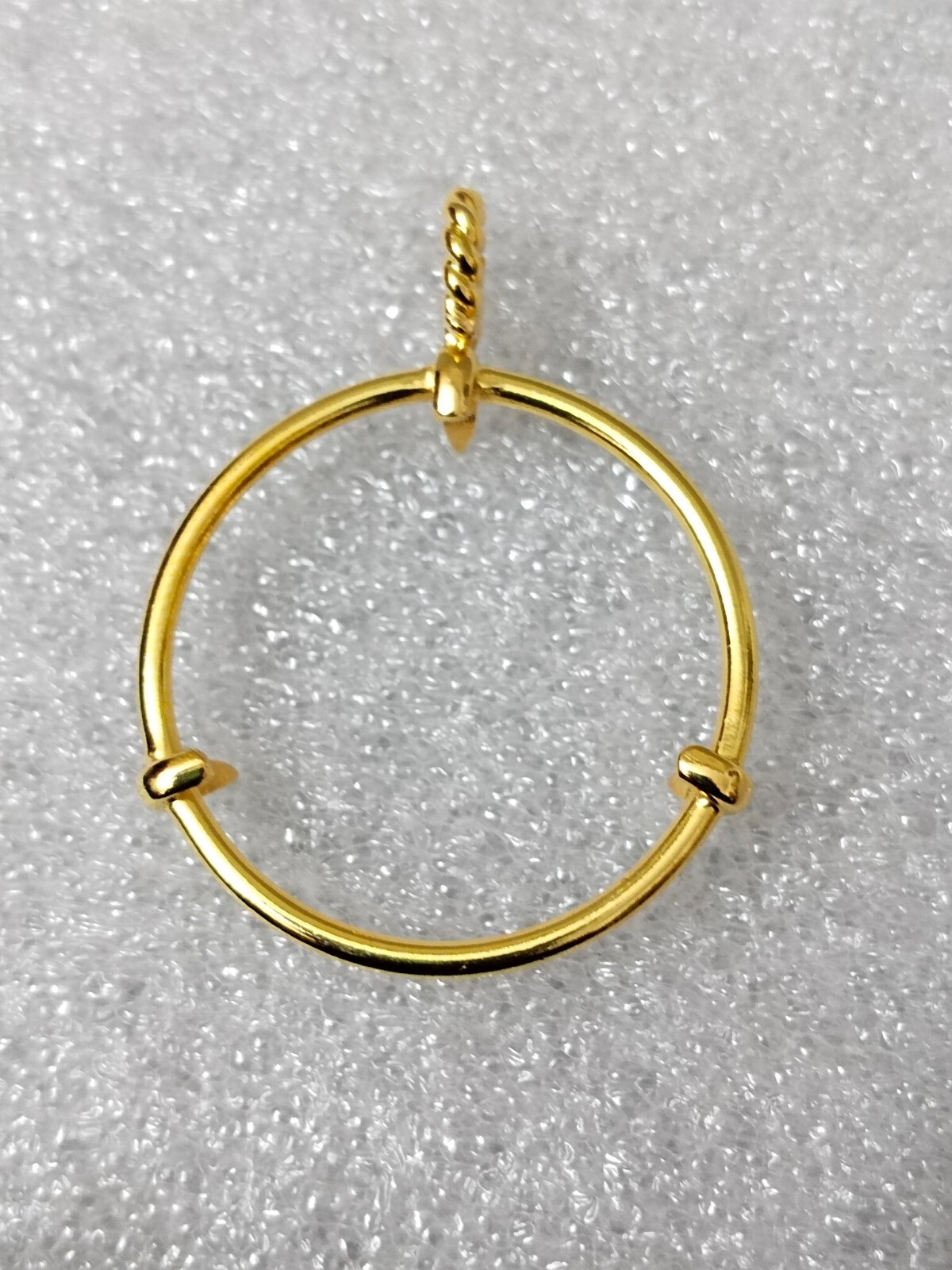 925 Sterling Silver Round Pendant setting prong Blank Bezel Handmade Coin bezel