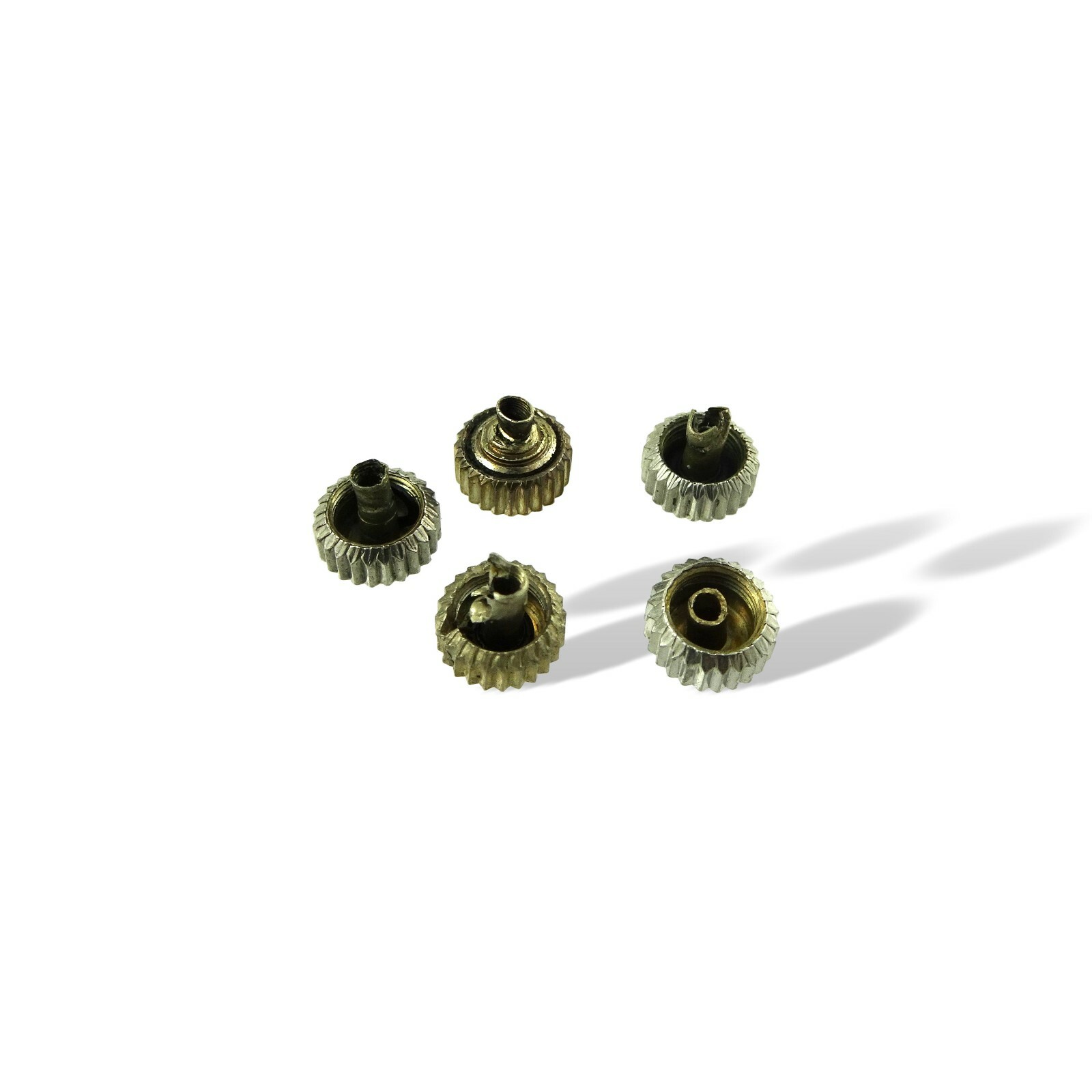 Used Lot of 5 Rolex Double Sea Dweller Submariner 5513 1665 Watch 7mm Crown Part
