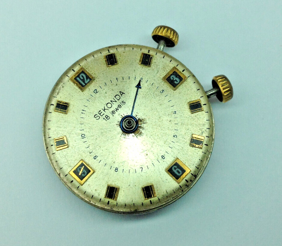 SEKONDA Alarm Mechanical Watch Movement – WORKING