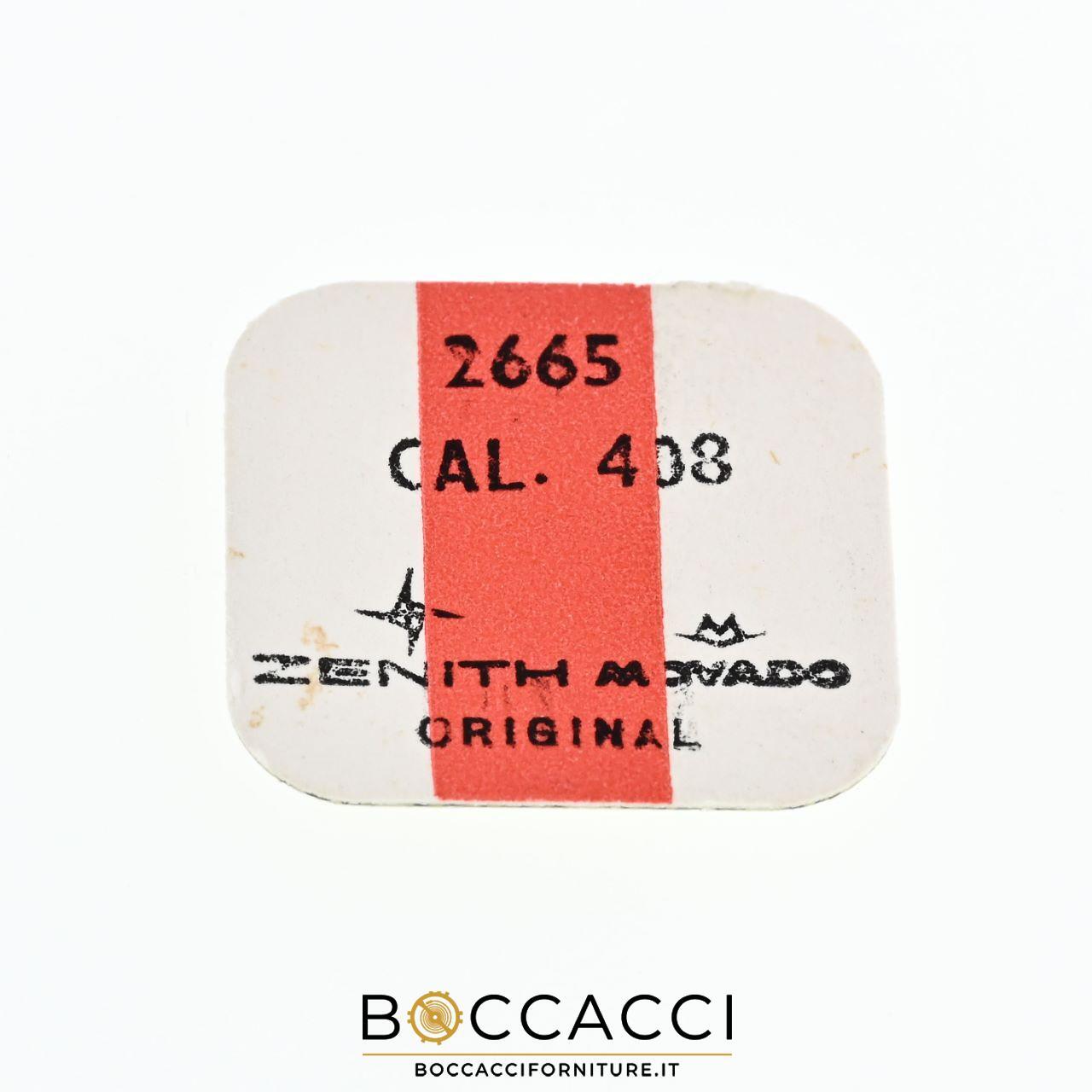 ZENITH 408 Double Calendar Forward Ring Cod. 2665 Calib: 408 Refer…