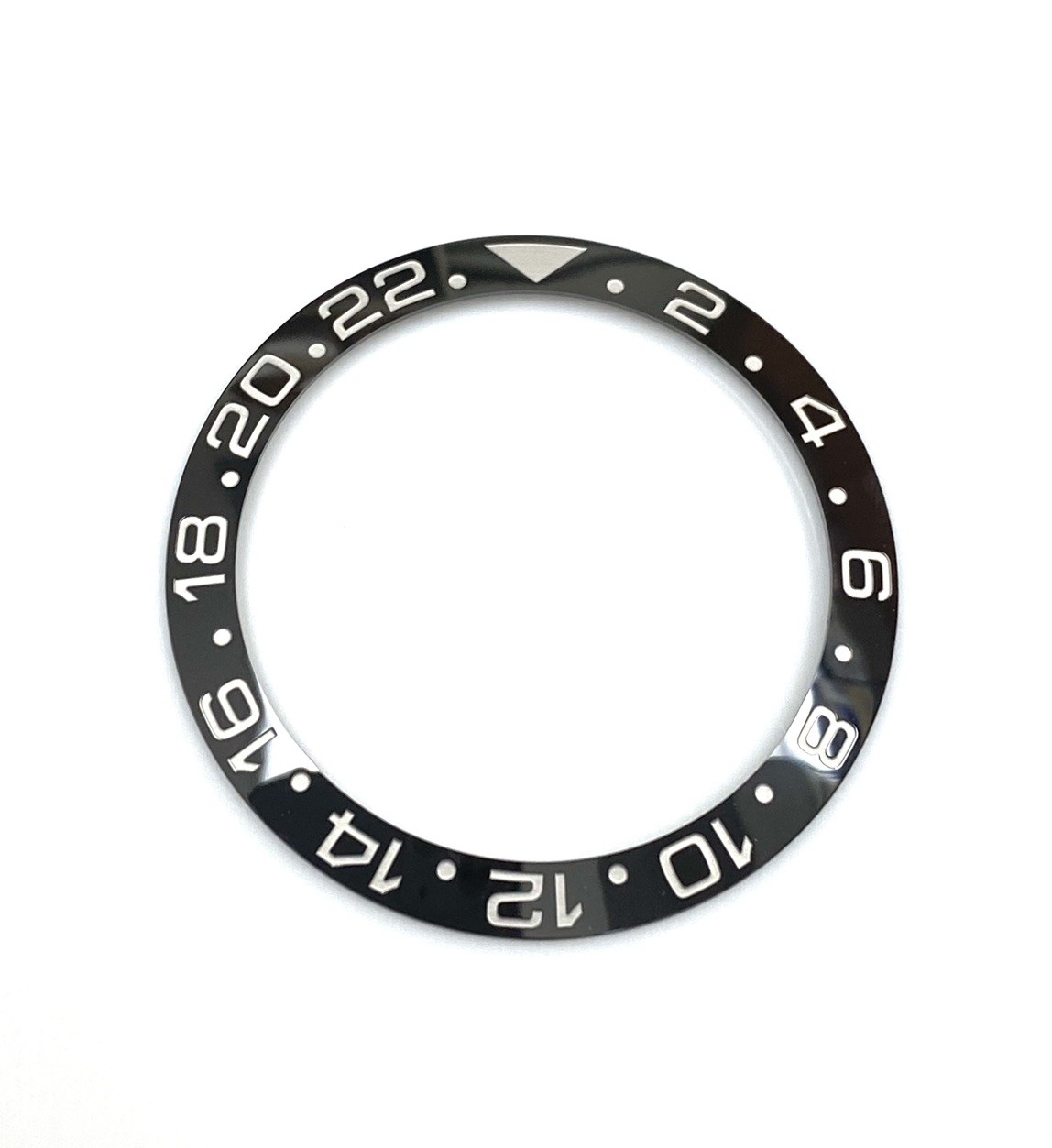 Ceramic Bezel Insert for Rolex GMT Master II Black fits Ref # 116710