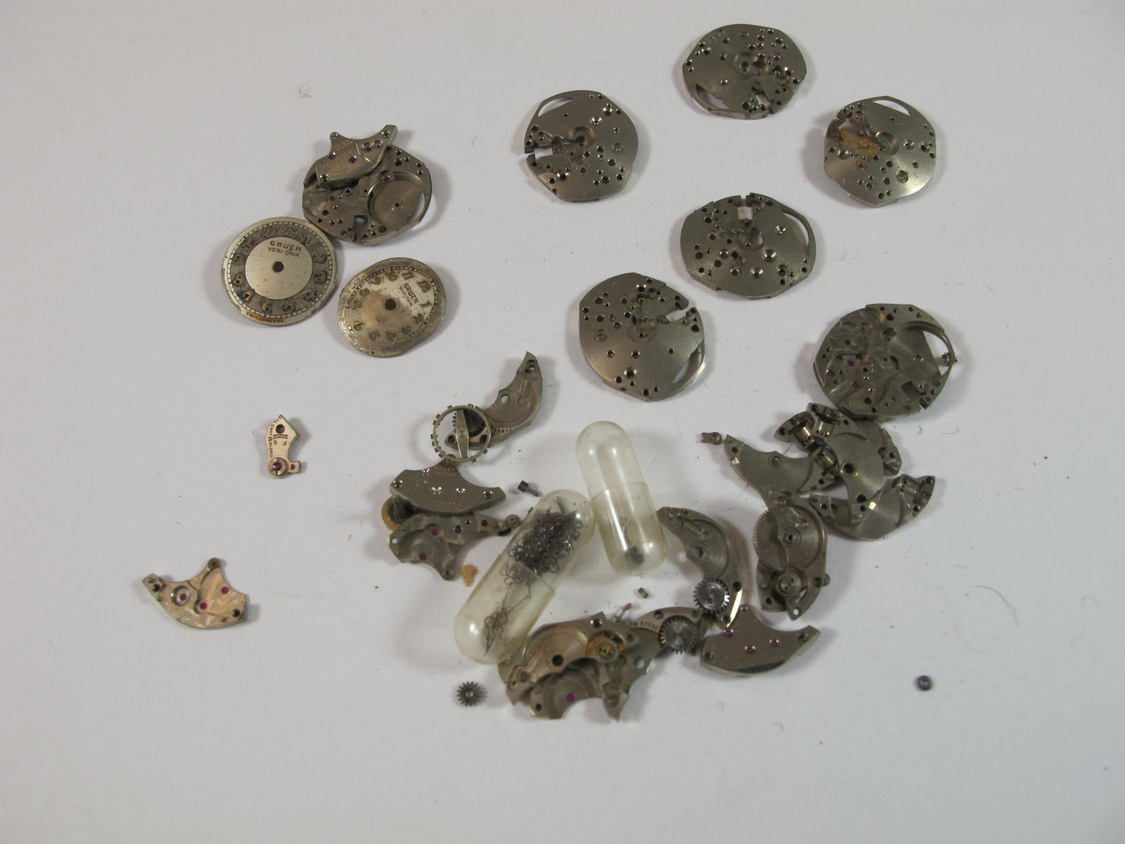 GRUEN CALIBER 215 216 WATCH MOVEMENT MATERIAL