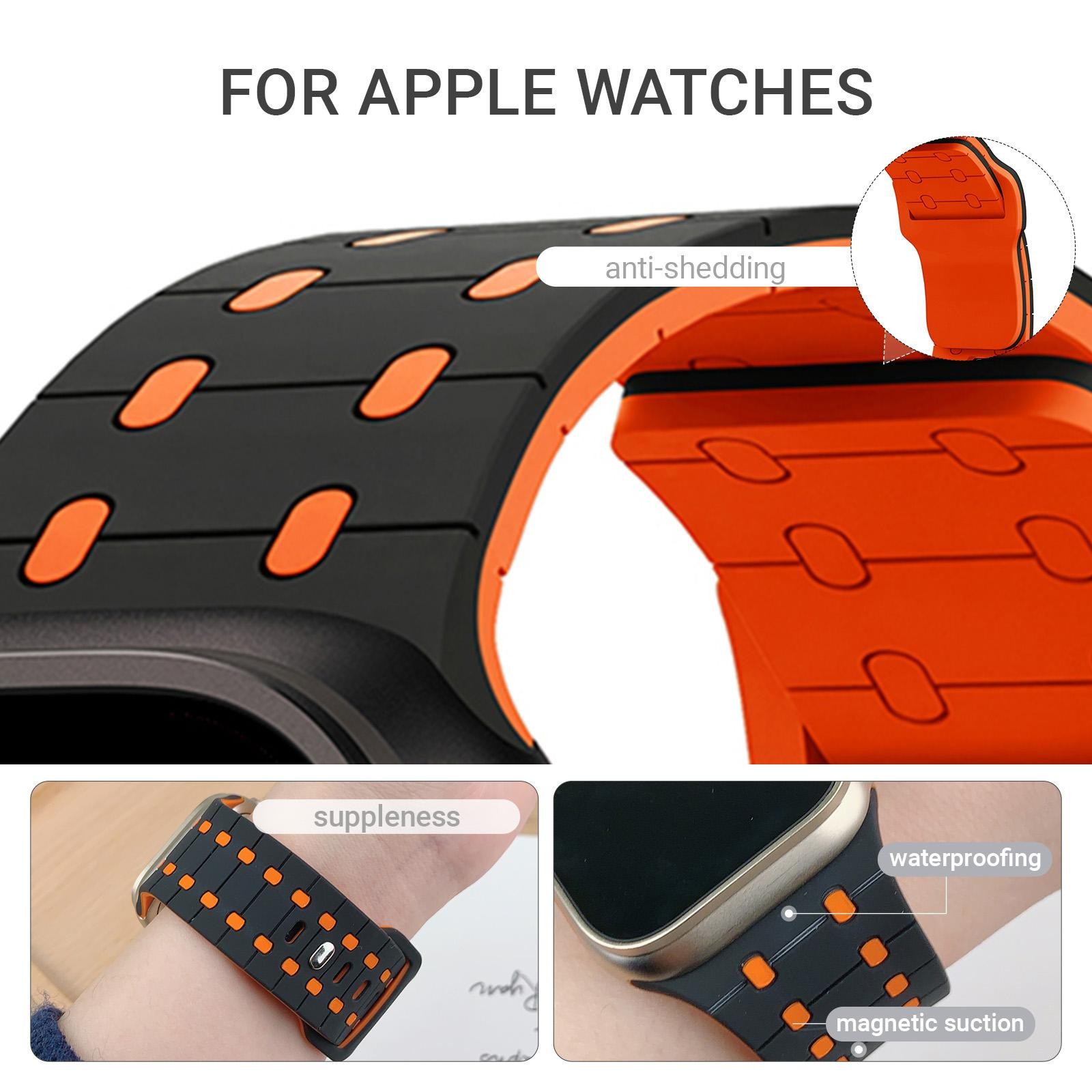 Silicone Band for Apple Watch Strap for Iwatch 11 10 9 8 7 6 5 3 Se Ultra3 2 1