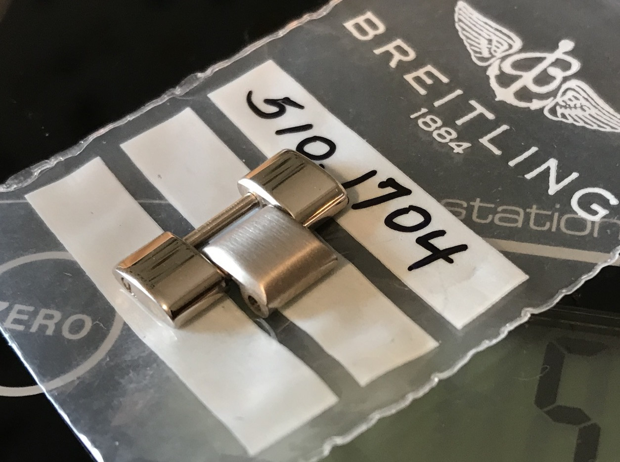 Breitling 18kt White Gold Link – SuperOcean J10040 261J & Emergency J57321 862J