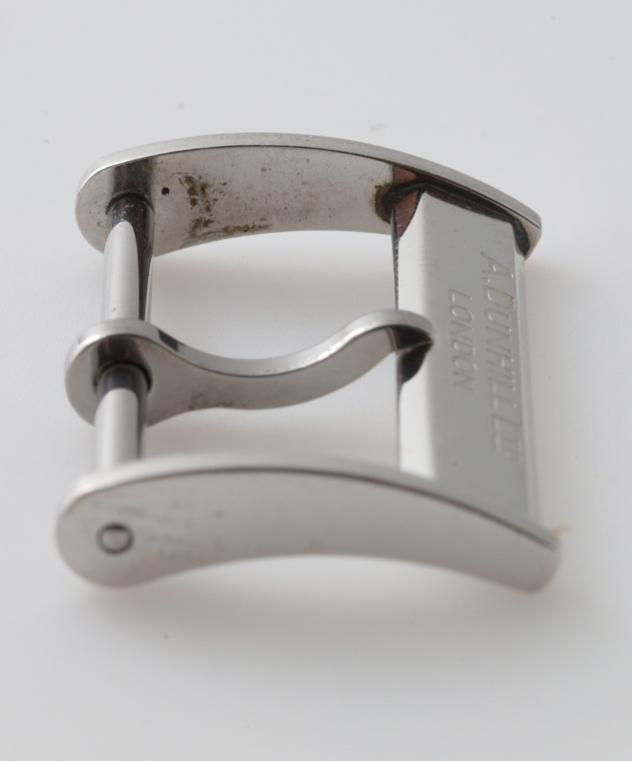 GENUINE 18MM Alfred Dunhill LTD London Pin Tang Buckle OEM Watch Strap Band Part
