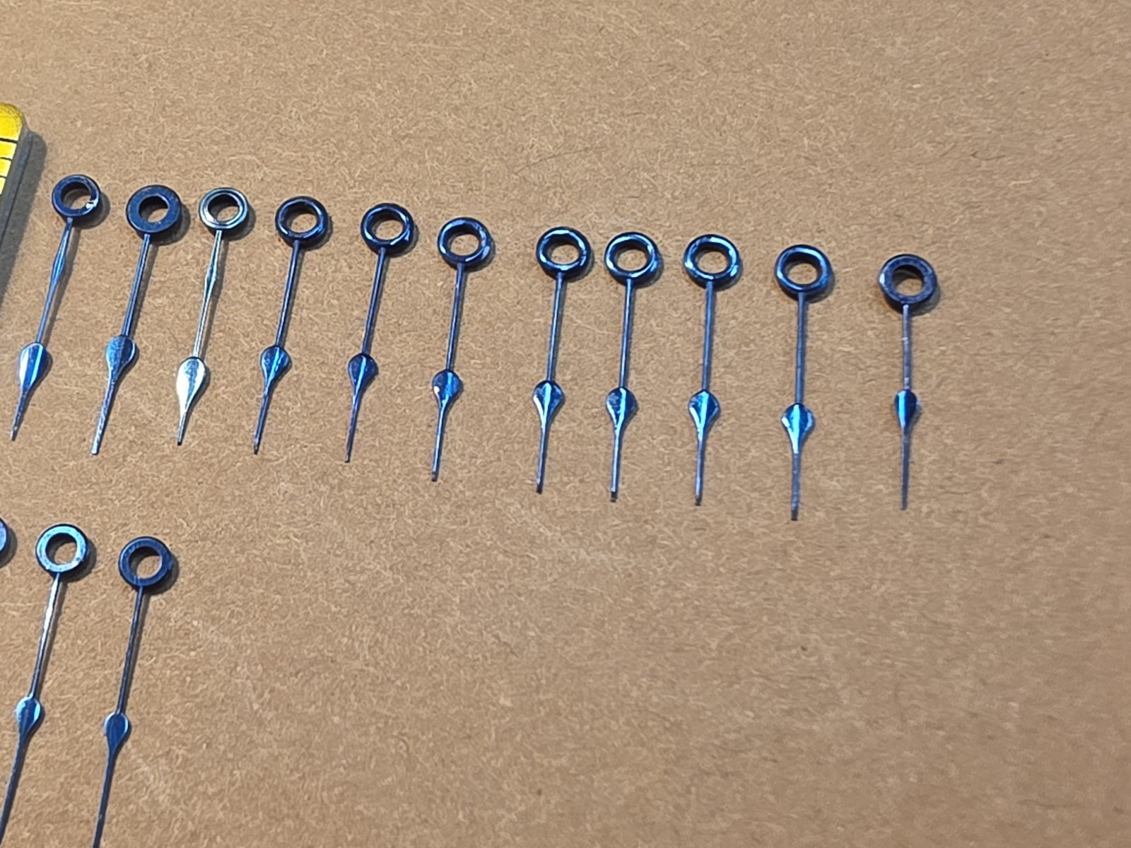 Lot Of 14 Mixed NOS Waltham 12s Pocket Watch Blue Spade Hour Hands