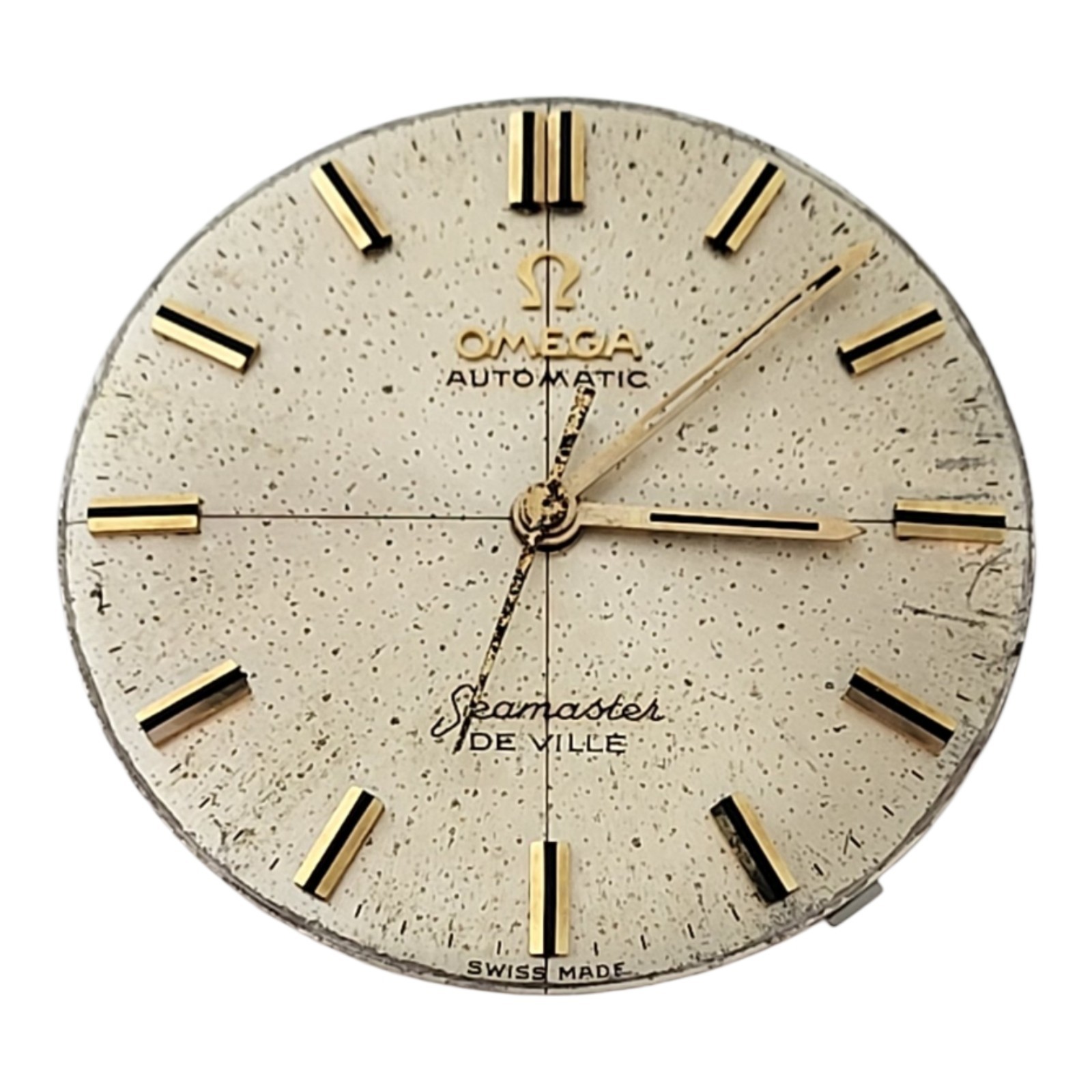 Omega Seamaster De Ville Automatic: Movement, dial, and hands (Caliber 552) in p