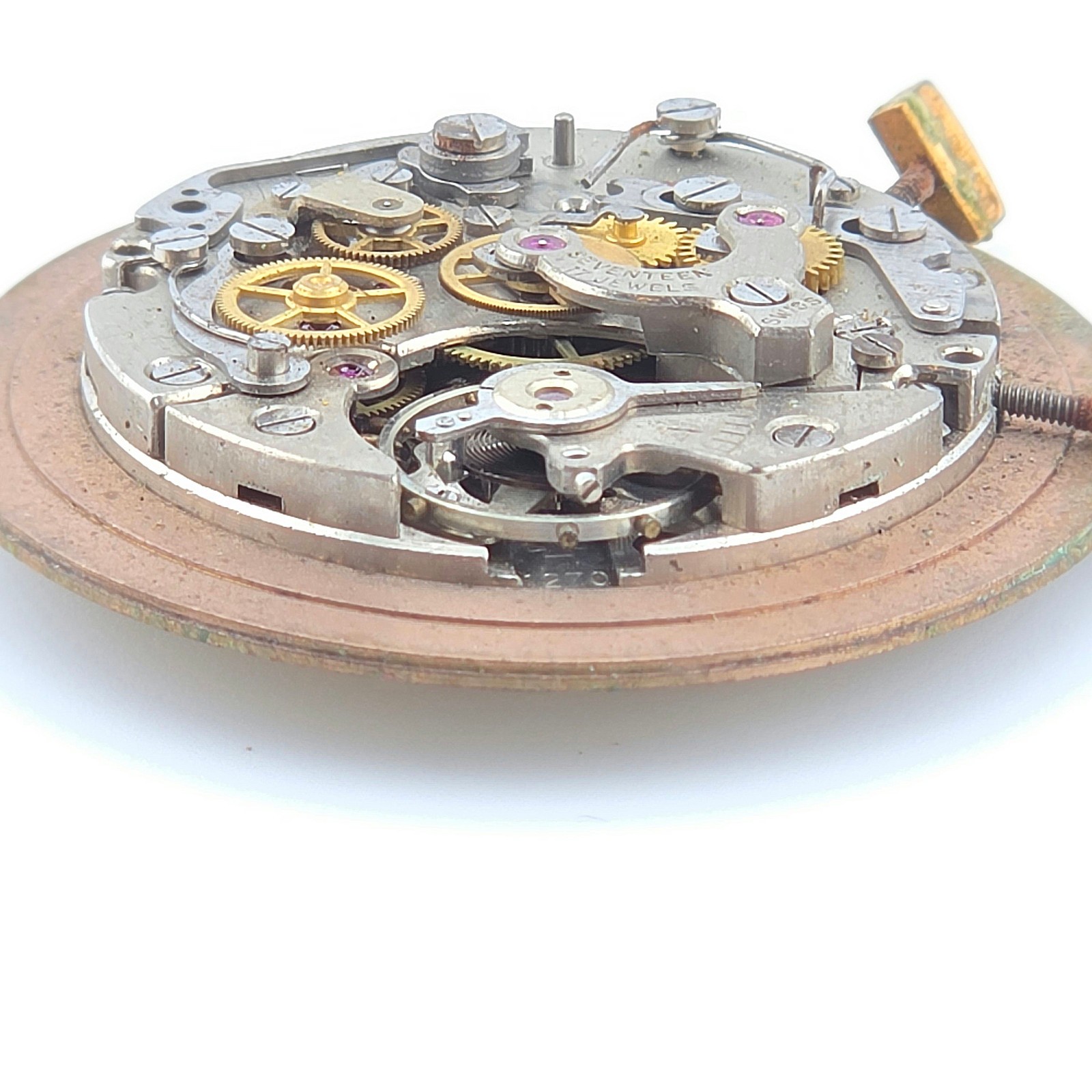LEMANIA 1270 CHRONOGRAPH MOVEMENT WITH DIAL HANDS AND PUSHERS