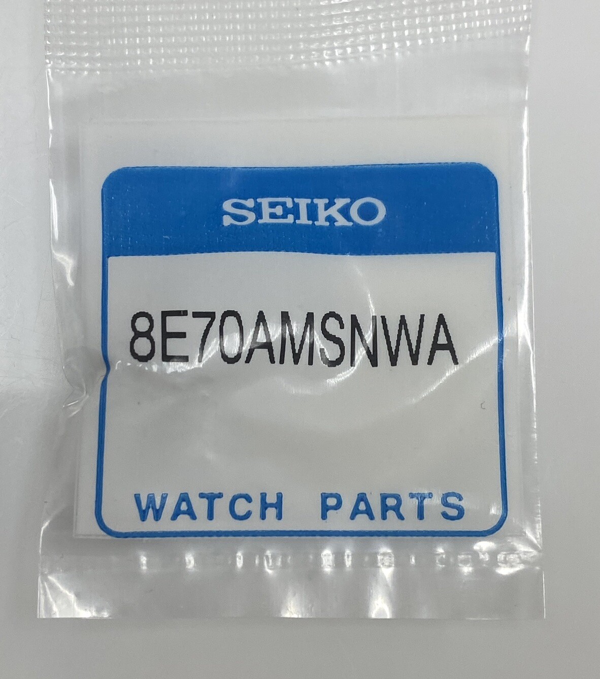 ORIGINAL SEIKO SPORTURA STEEL/ORANGE CROWN 8E70AMSNWA for 9T82-0AD0, 7L22-0AE0
