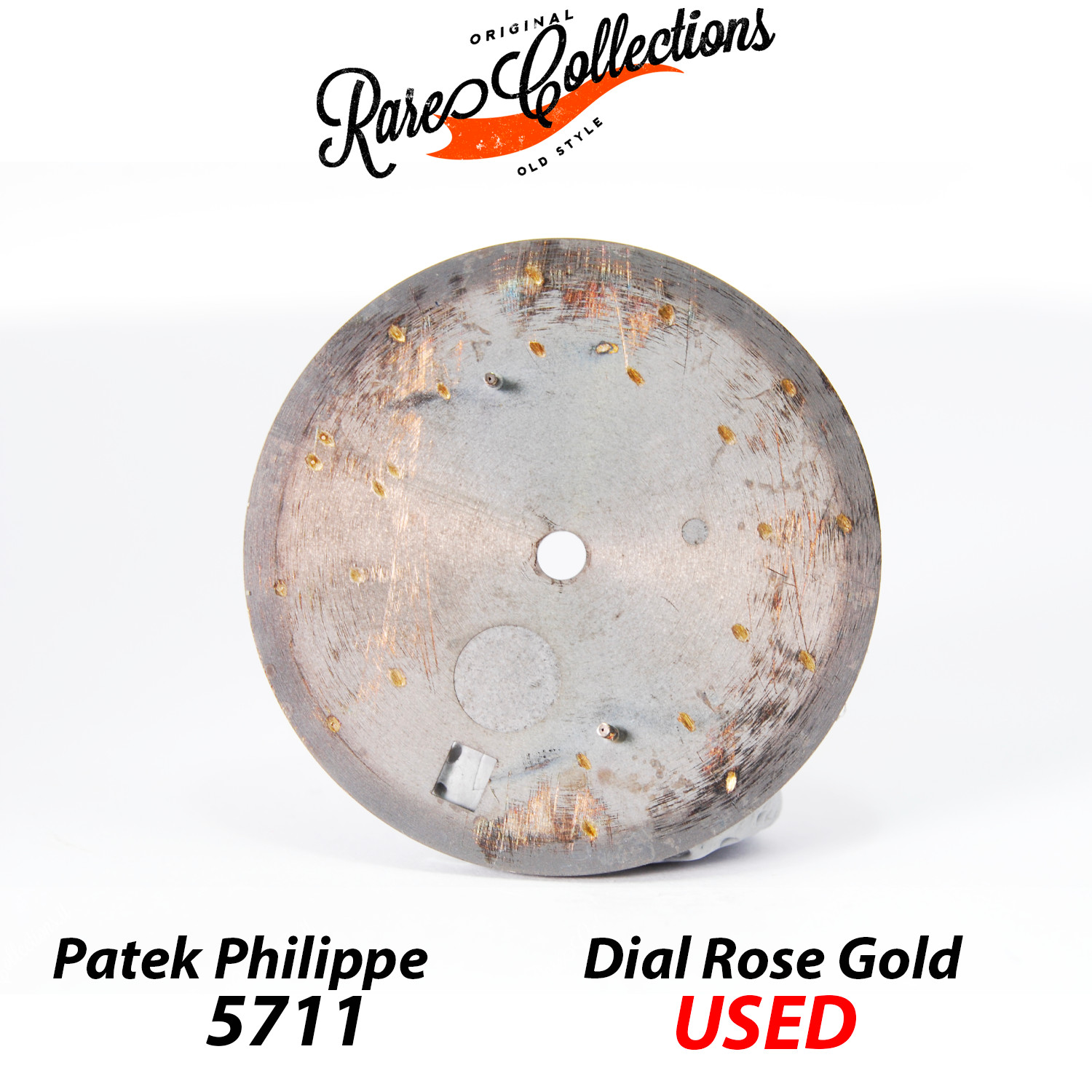 Patek Philippe Dial 5711 Patek Used Brown, Pink Gold Patek 5711 Nautilus Dial