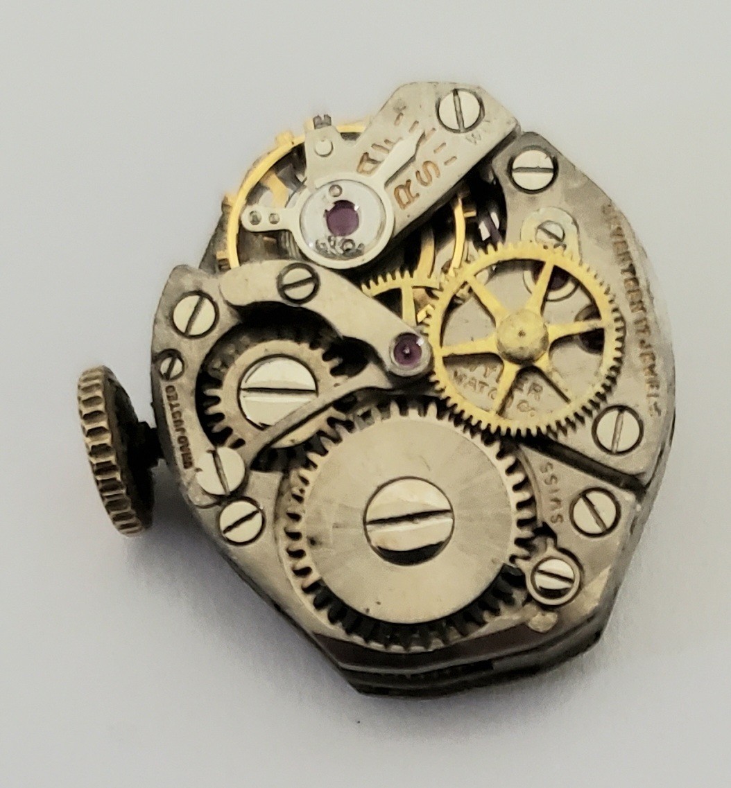 Wyler Incaflex 17 Jewels Ladies Watch Movement for Parts