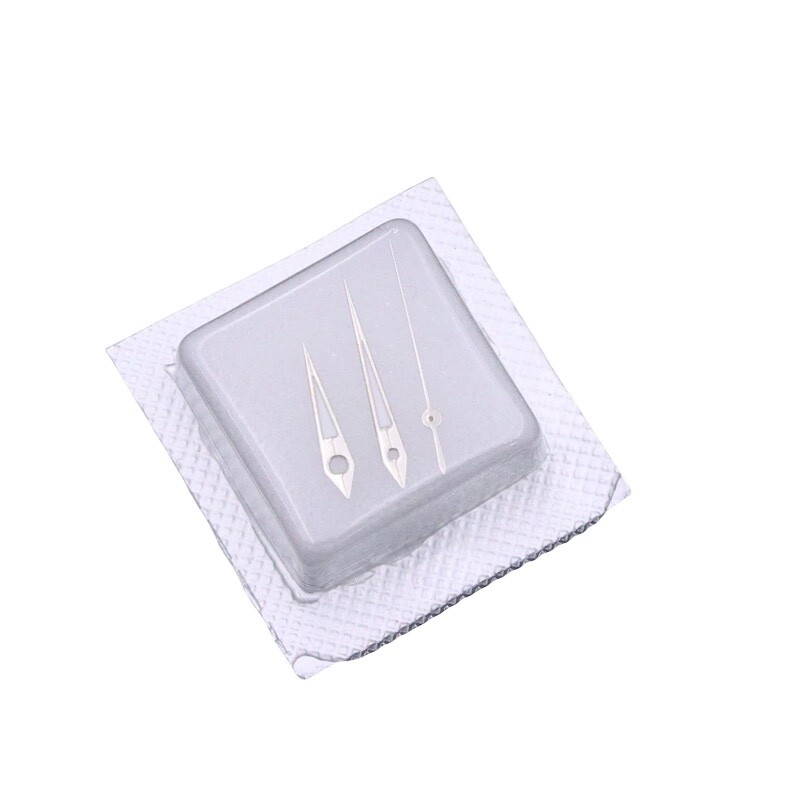 1 Set Simple Slim Luminous Watch Hand 10x14x14mm Silver Gold Rose For NH35 NH36