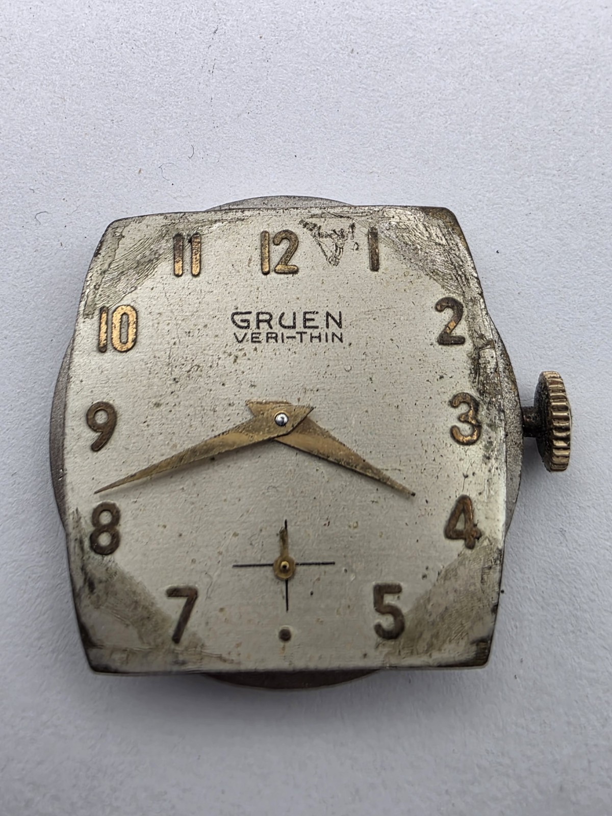Gruen Veri-Thin 415 17 Jewel Swiss Movement w/ Dial – Good Balance Lot 252