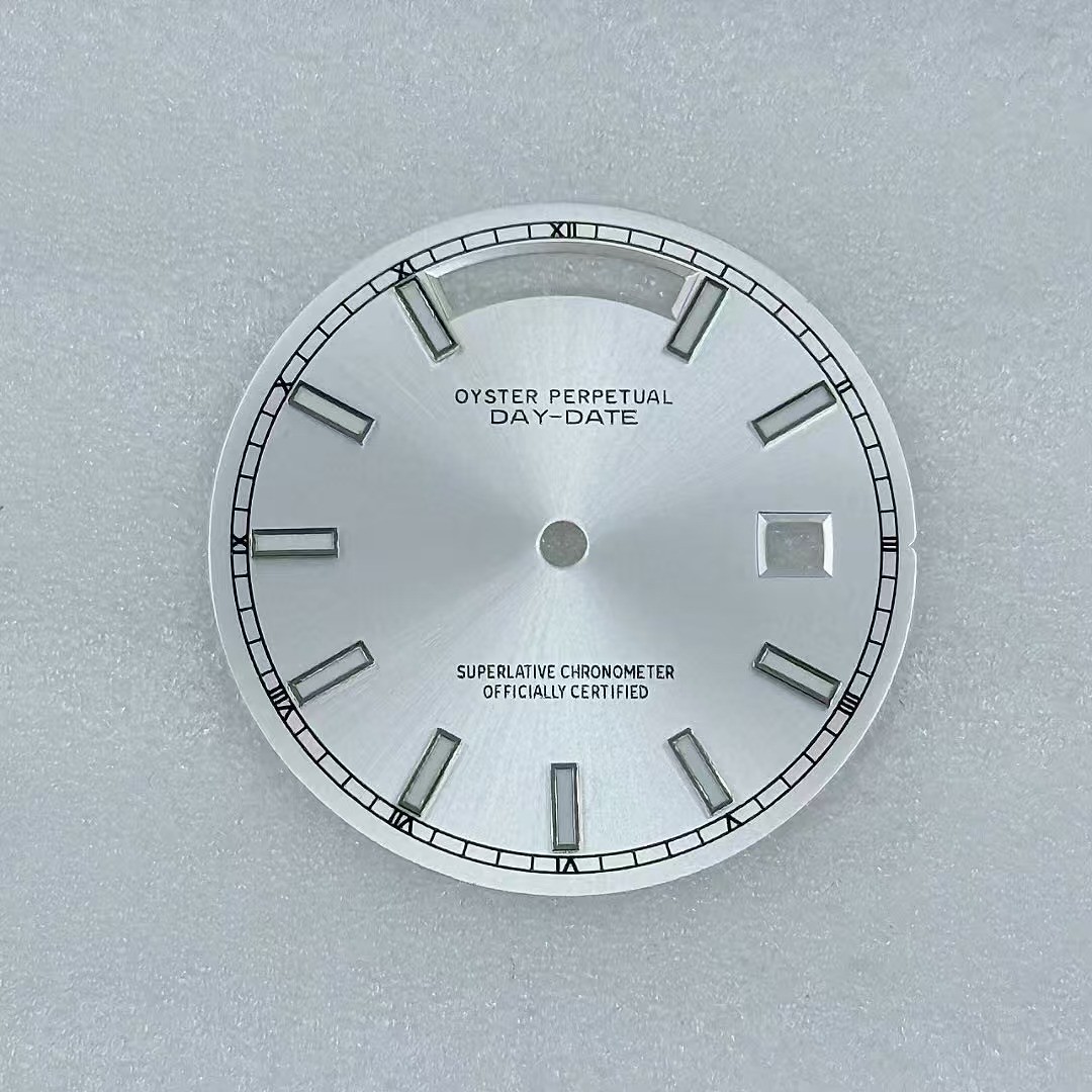 31mm Sunburst Watch Dial Green Luminous for 8285 Automatic Movement