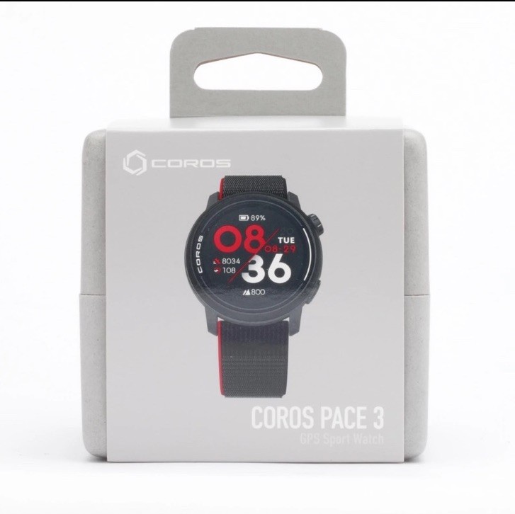 COROS PACE 3 GPS Sport Watch –Lightweight, Comfortable Running Watch, 17-D