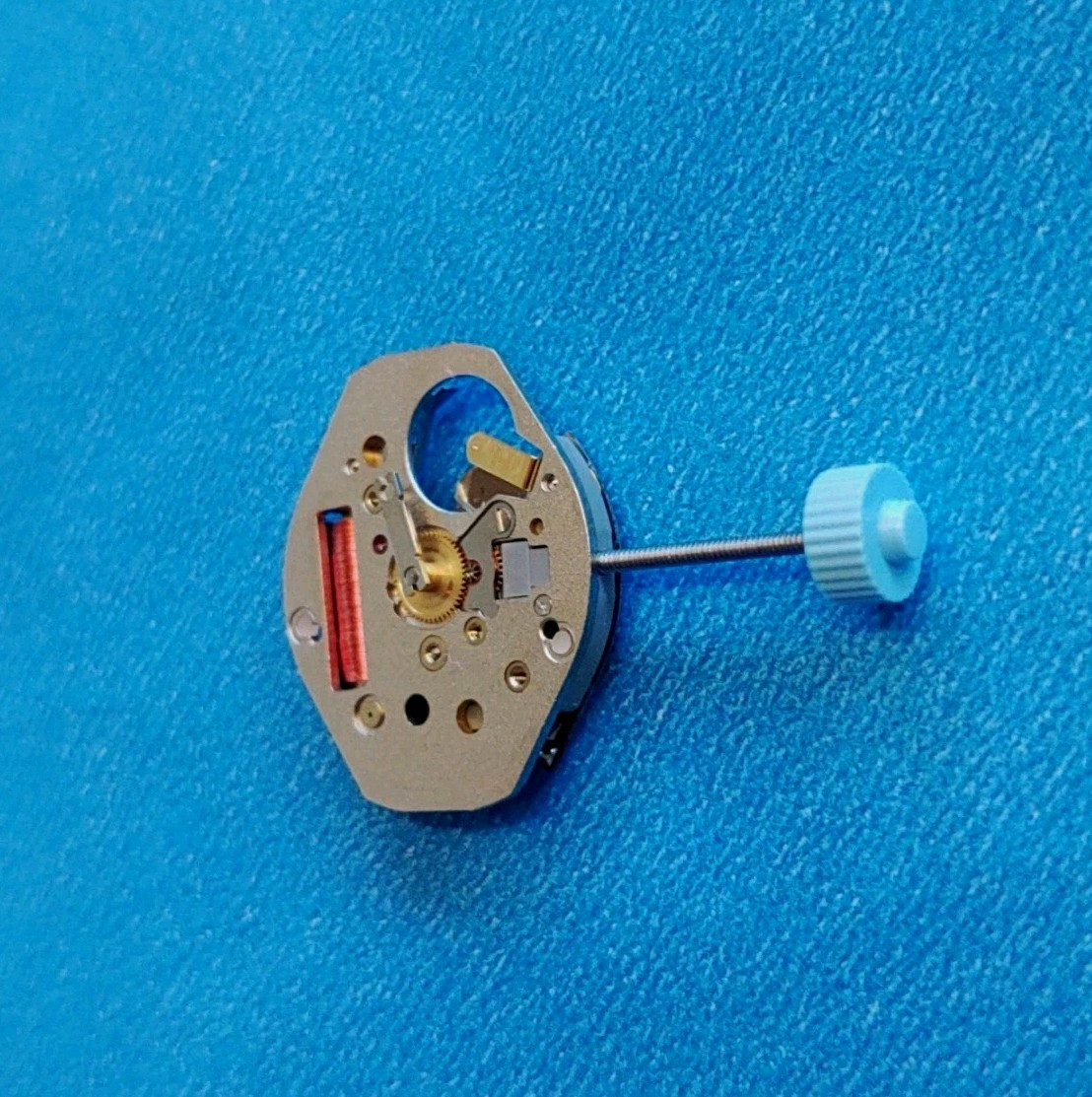 Ronda 762-1 Jewel Quartz Movement. 2 Hands NOS. Set, Run, Keeps Time 24Hr