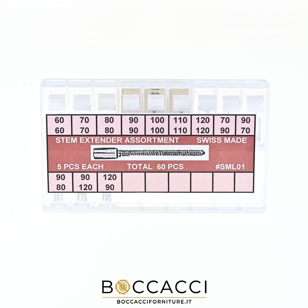 GENERIC Assortimento 60 PZ Prolunghe di Varie Misure (NUOVO)