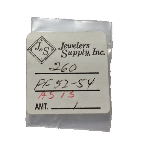 FHF FONT 52 54 Minute Wheel watch part #260/217 fits Bulova 4AE