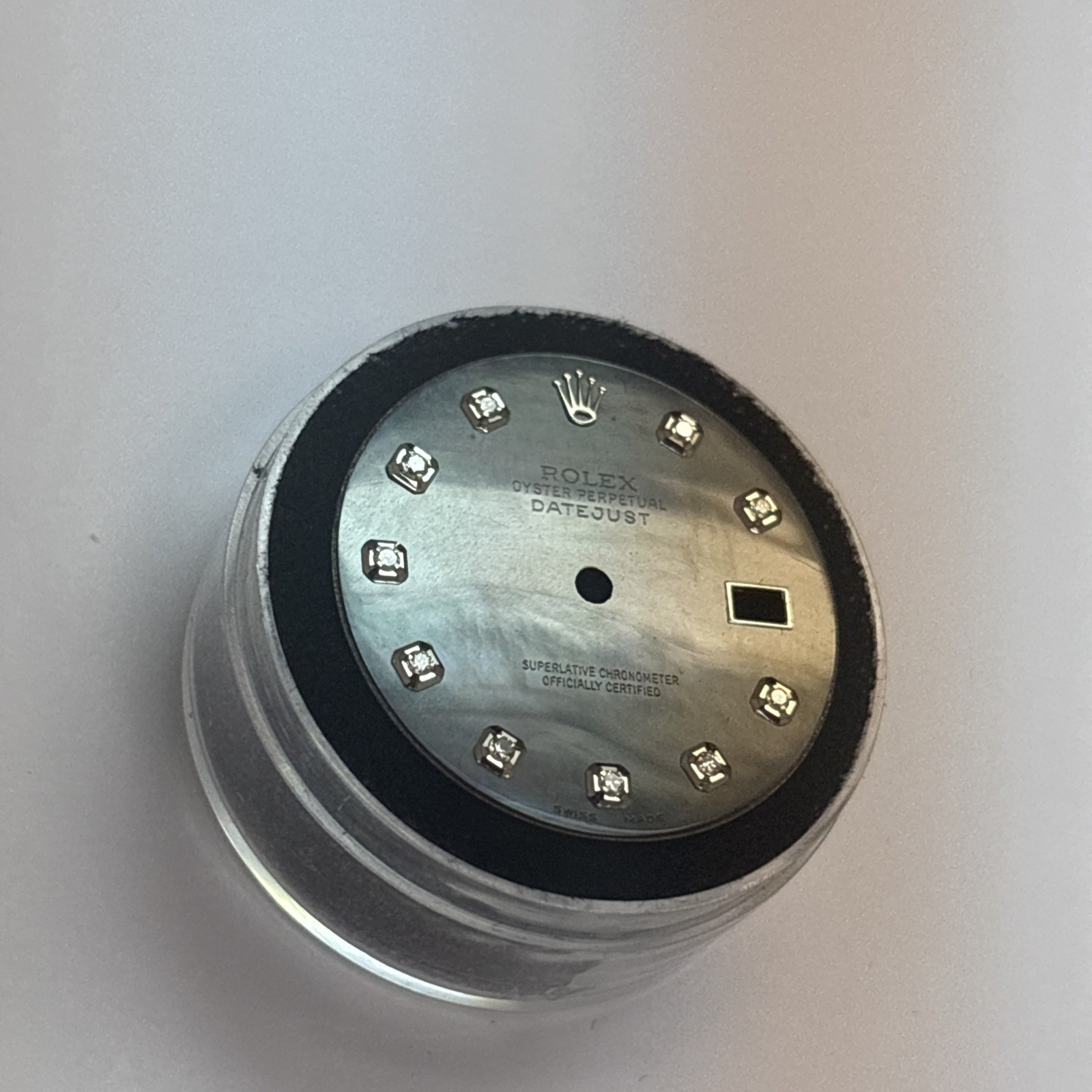 Rolex Dial Black Mother Of Pearl Aftermarket (for 36mm)