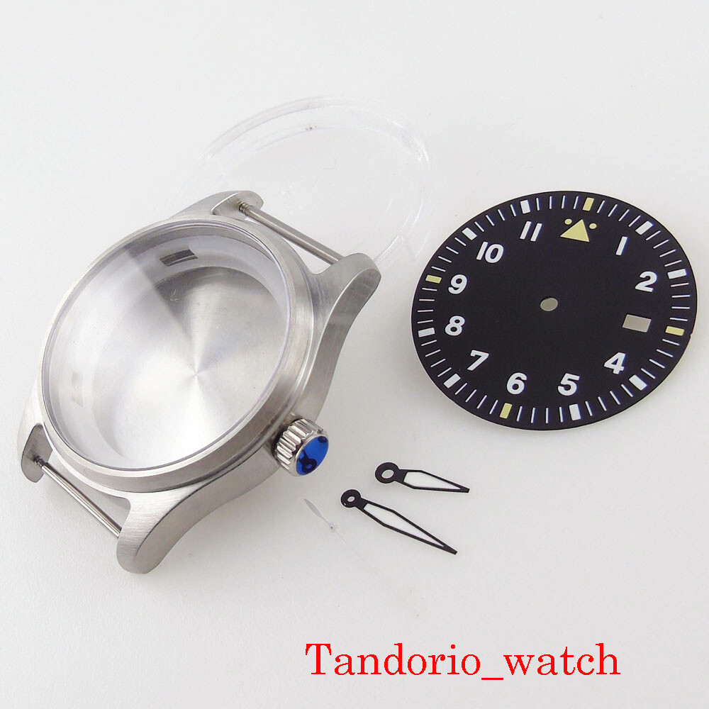 39mm Watch Case for NH35 Movement 200m Waterproof Luminous Dial Sapphire Crystal