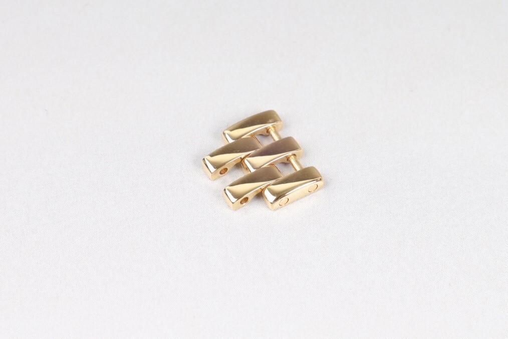 Cartier link 12mm 18K 750 gold Genuine Panthere SM Ladies watch Band Bracelet