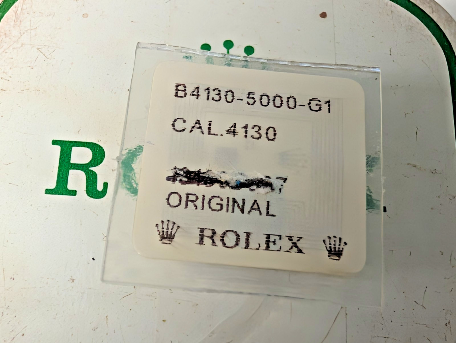 Genuine Rolex Daytona 4130-5000 Set Of Screws New Factory Sealed in Blister Pack