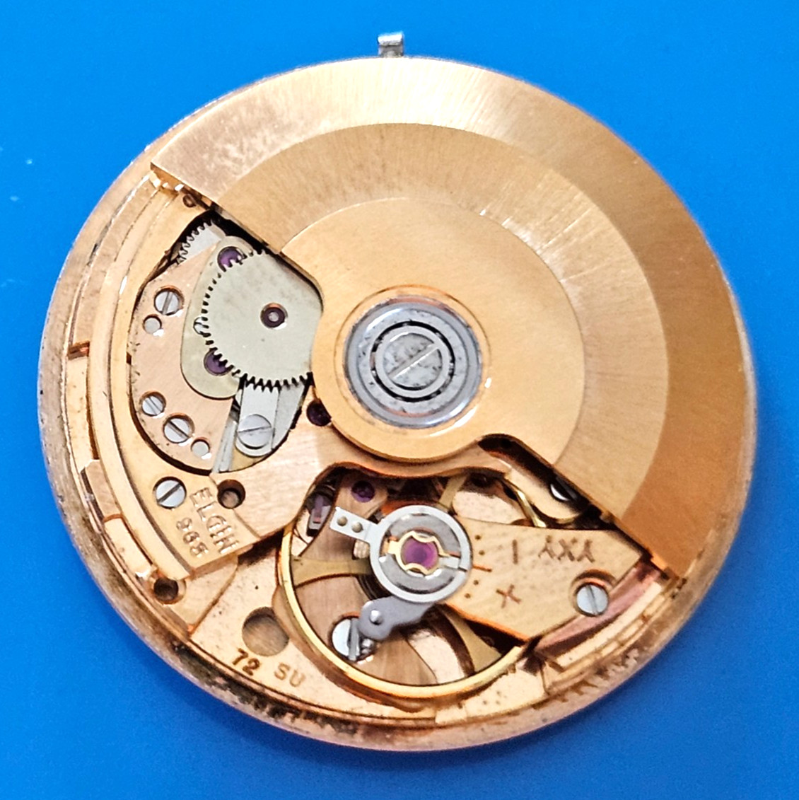 LORD ELGIN 965 25J WATCH MOVEMENT (REMOVED FROM GOLD CASE/BALANCE RUNS) LOT.66