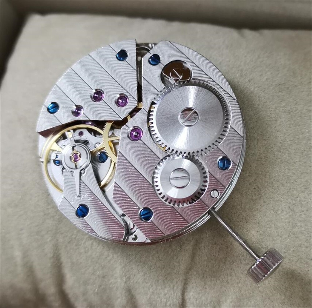 Tianjin ST3600 Movement 21600 BPH Manual Winding Repair For ETA6497 Movement