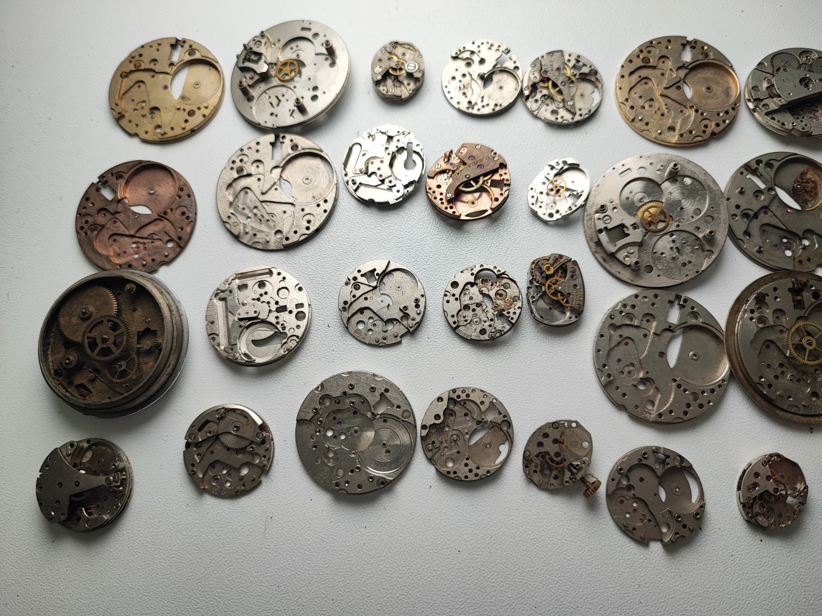 mix Watch Main Plate platinum lot watchmaker ut bfg as f eta fef green fhf ot…