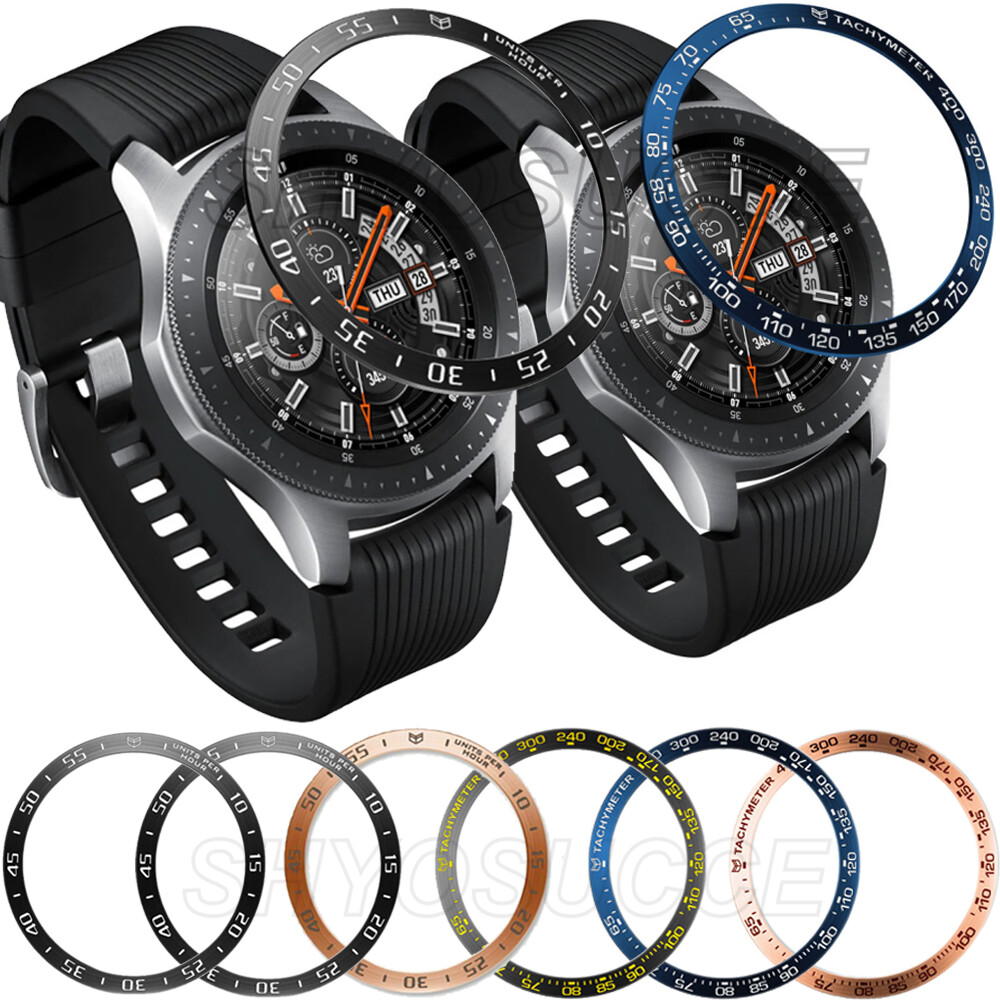 For Samsung Watch 5/5Pro 4 40/44mm 6 Classic 43/47mm Metal Bezel Ring Cover Case