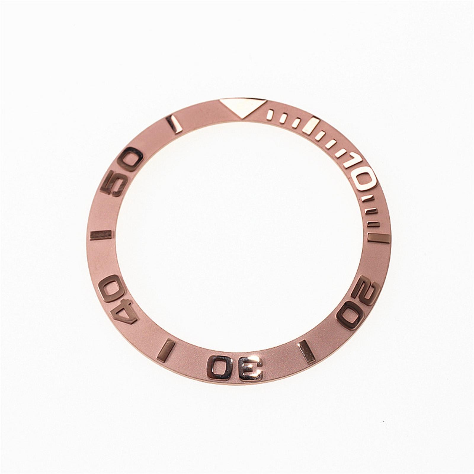 New 38mm Ceramic Bezel Inserts Yacht Master Style Watch Ring For SKX007 SKX009