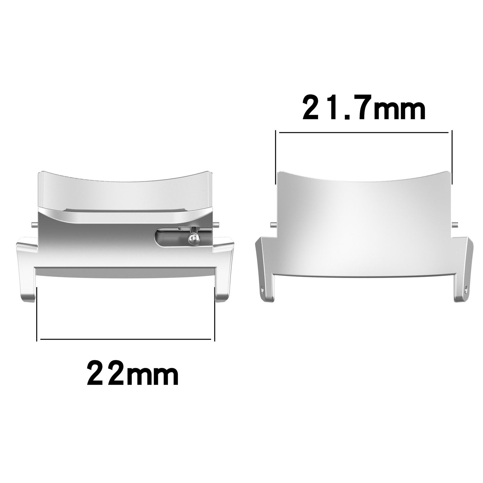 Watch Connector Steel Head Grain (22MM ID) for OPPO Watch X2/ OPPO Watch X