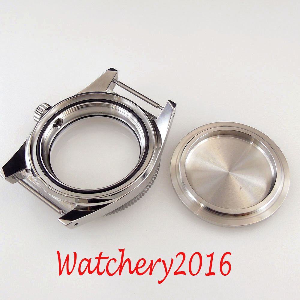 300m Dive 62MAS Watch Case for NH35 NH36 PT5000 ETA2824 Movement Domed Sapphire