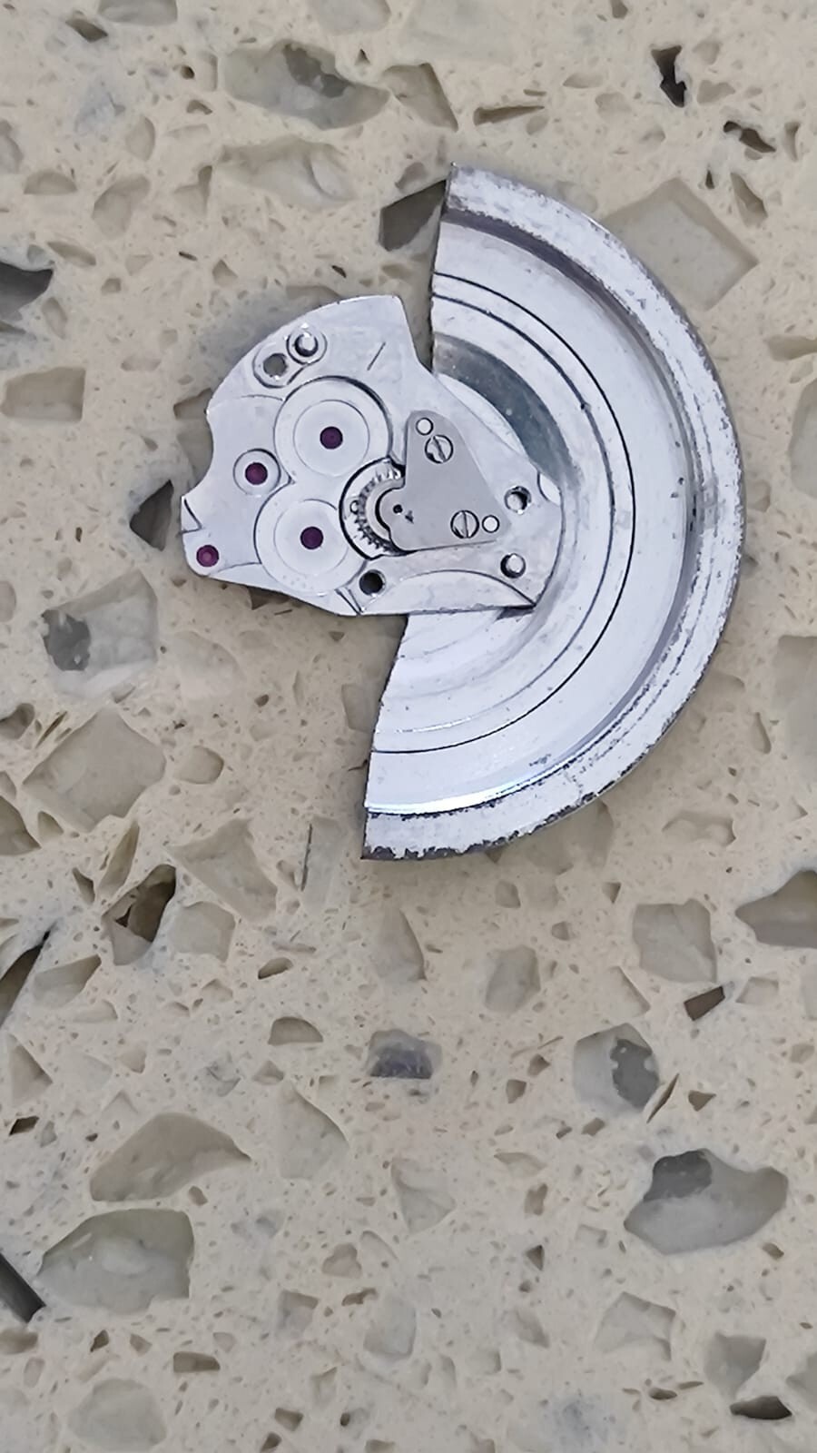 CERTINA – 25-651 Parts framework Rotor with automatic device Used