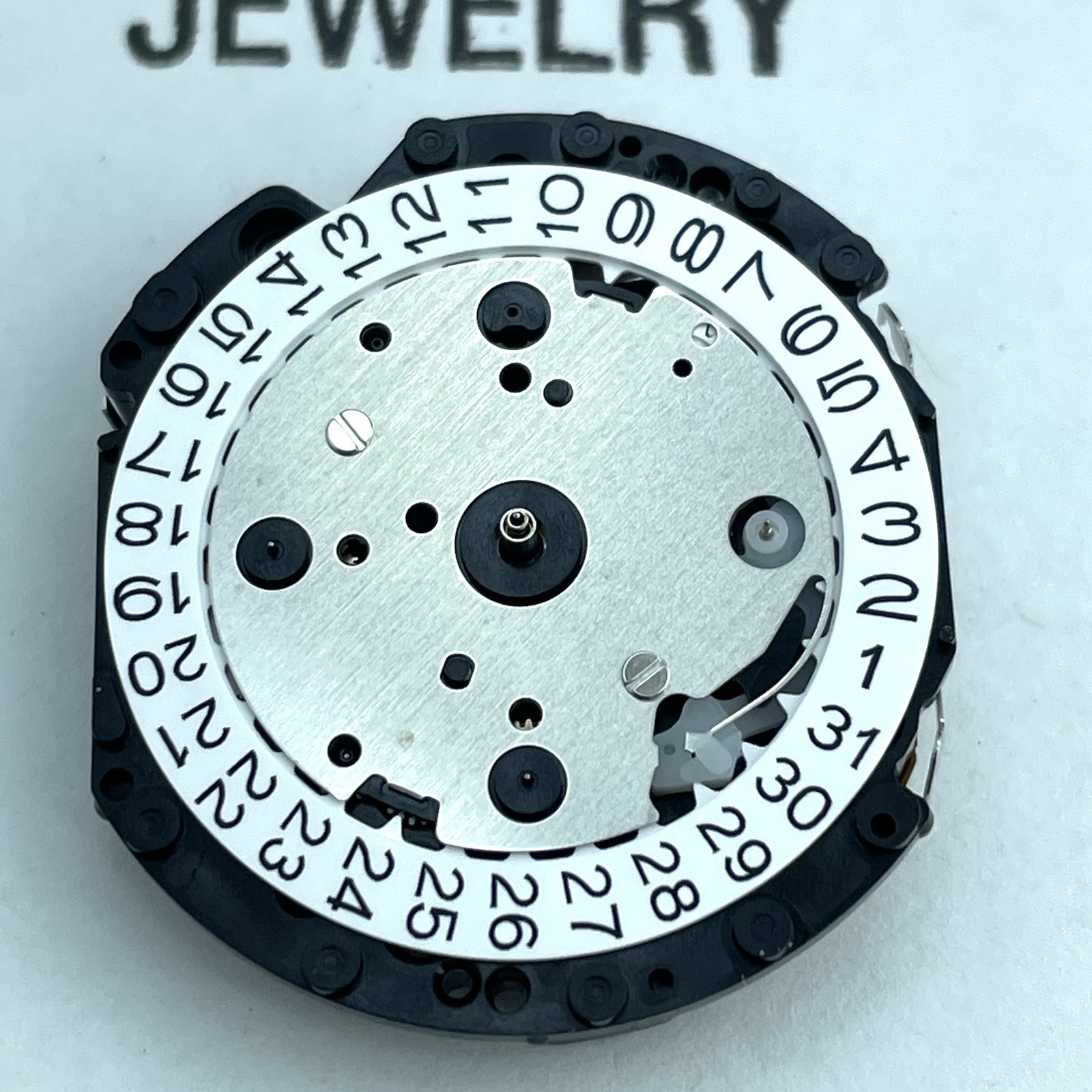 SII Epson VD53 C Watch Movement With Stem, Date at 3, Seiko Sll Epson