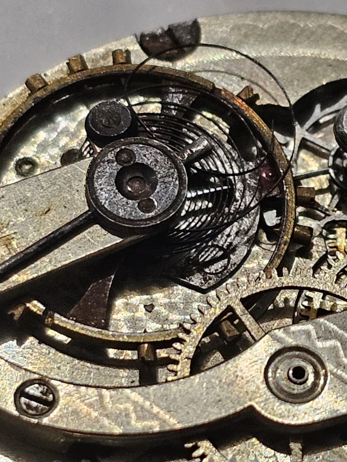 FLEURIER SILVER GOLD POCKET MOVEMENT WITH MALTIC CROSS – NUMBER 147 -…