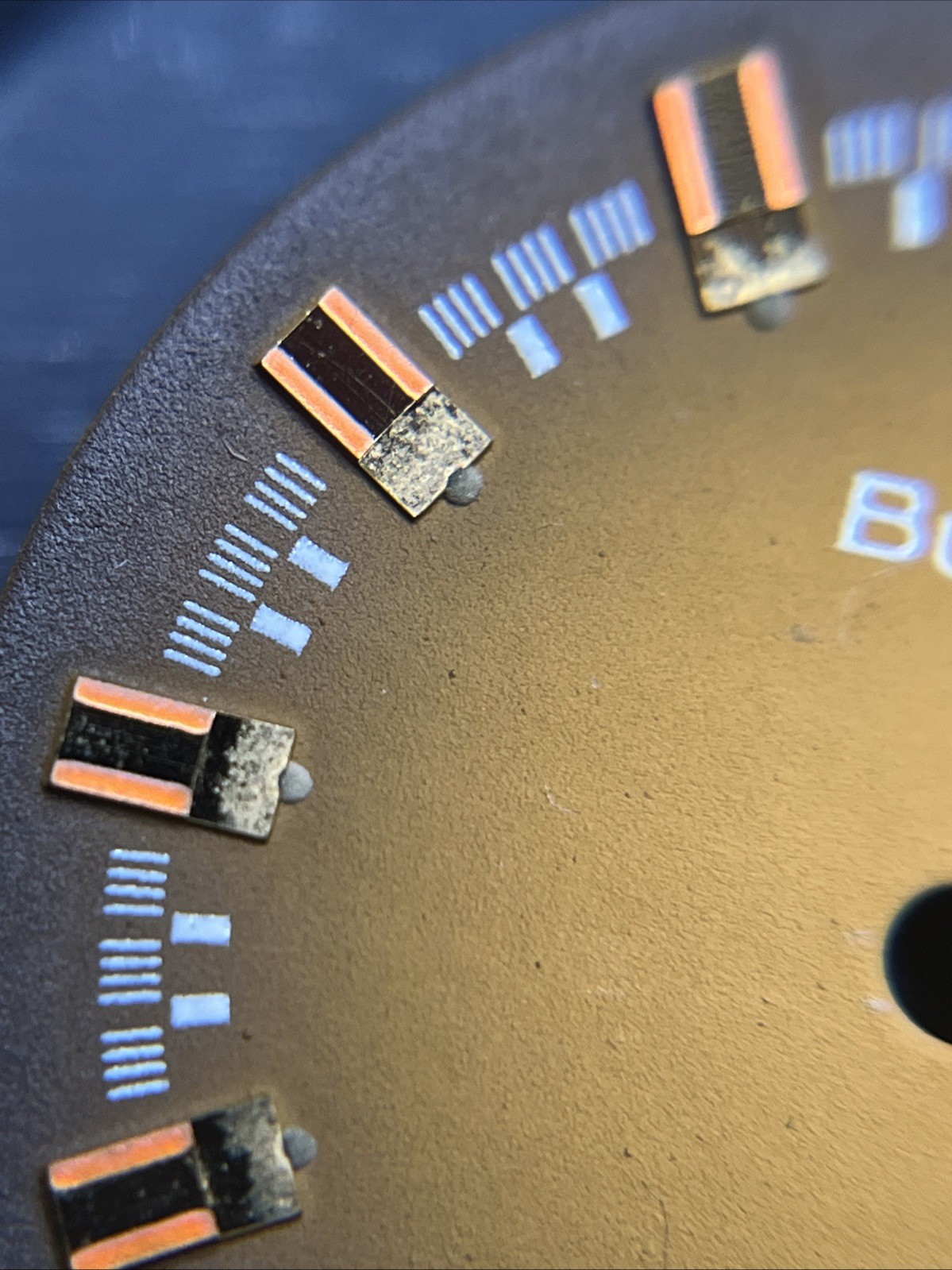 Bulova Automatic Day-Date Jet Star Orange Dial (010)